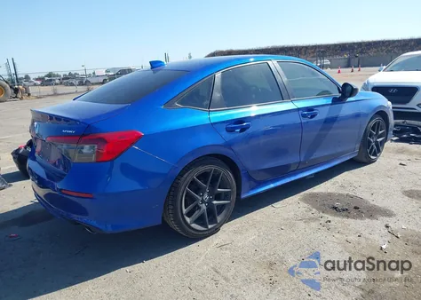 2022 Honda Civic Sport from USA, damaged, VIN 2HGFE2F5XNH521886